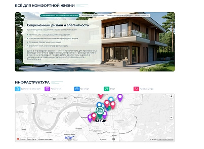 BS: Котеджі - сайт для котеджного селища, заміського дачного селища, земельних ділянок (brainsite.cottage) - рішення на Бітрікс