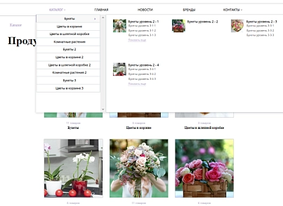 Pvgroup.Flower - Интернет магазин цветов и комнатных растений №60152 (pvgroup.60152) - рішення на Бітрікс