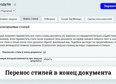Ускоритель по Google Pagespeed (burlakastudio.speeder) - рішення на Бітрікс