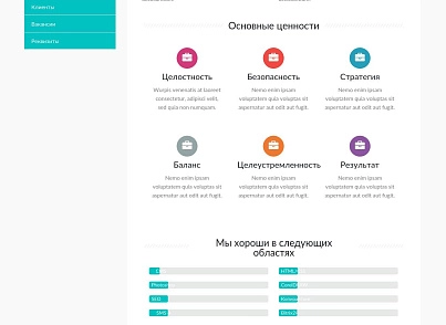Mohito: Адаптивный корпоративный сайт (bizsolutions.mohito) - рішення на Бітрікс