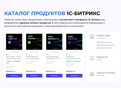 INTEC.Digital 2.0 - спеціалізований сайт для веб-студій, інтернет-агентств та digital-компаній (intec.digital2) - рішення на Бітрікс