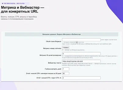 Top Man Digital: SEO помощник (topman.seofilter) - рішення на Бітрікс