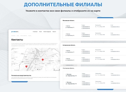 "Турбосайт - Универсальный сайт - визитка" (hellodigital.card) - рішення на Бітрікс