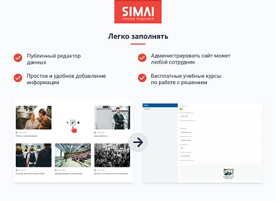 SIMAI-SF4: Сайт кандидата в депутаты – адаптивный с версией для слабовидящих (simai.sf4candidate) - рішення на Бітрікс