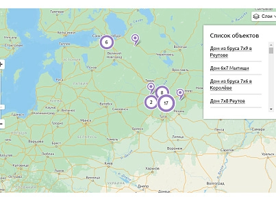 whatAsoft: Яндекс.карта об'єктів інфоблоку (whatasoft.geoobjectsmap) - рішення на Бітрікс