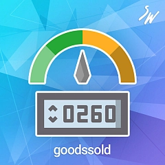 Інформер кількості продажу товару (skyweb24.goodssold) - рішення для Бітрікс