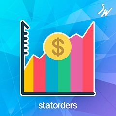 Статистика продажів - аналітика інтернет-магазину (skyweb24.statorders) - рішення для Бітрікс